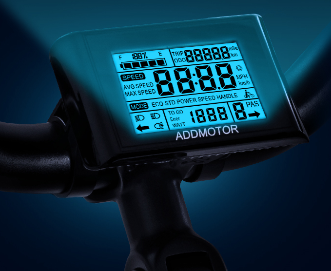 Electric Bike Addmotor E-43 Speedometer