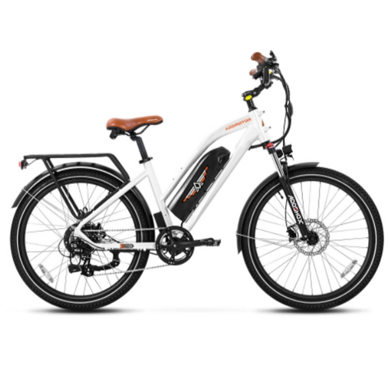 Electric Bike Addmotor E-43 White Main