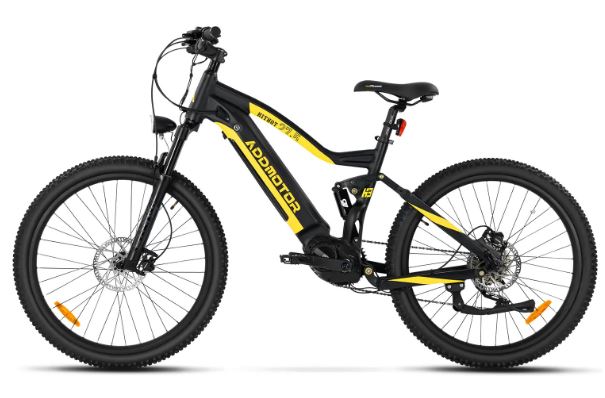 Electric Bike Addmotor H3 Yellow Left