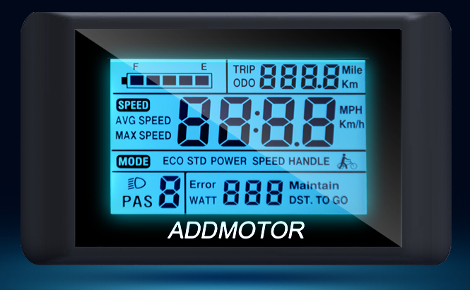 Electric Bike Addmotor M-330 P7 Speedometer