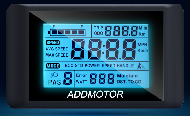 Electric Bike Addmotor M-430 Speedometer