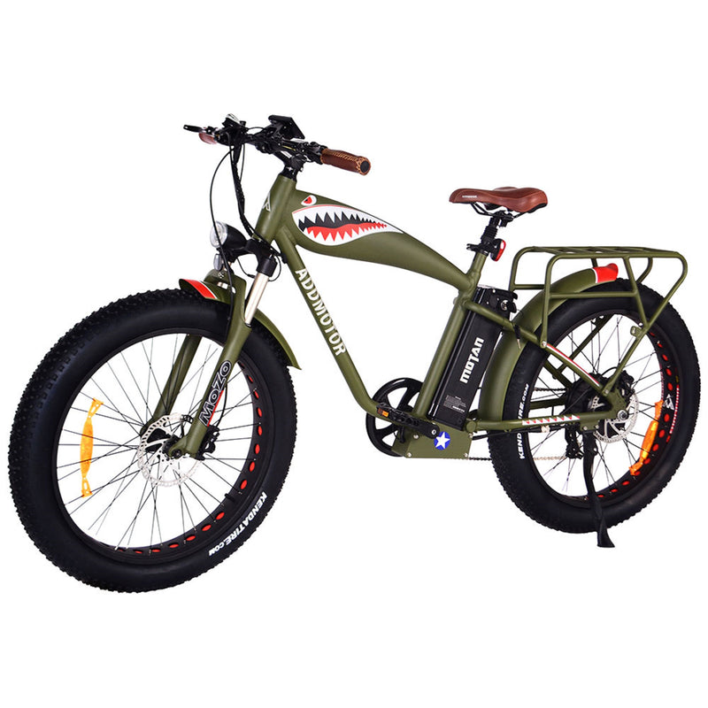 Electric Bike Addmotor M-5500 ArmyGreen Left