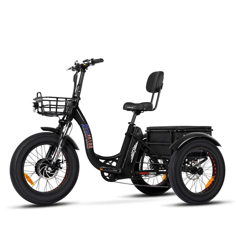 Electric Bike Addmotor Triketan Black Left