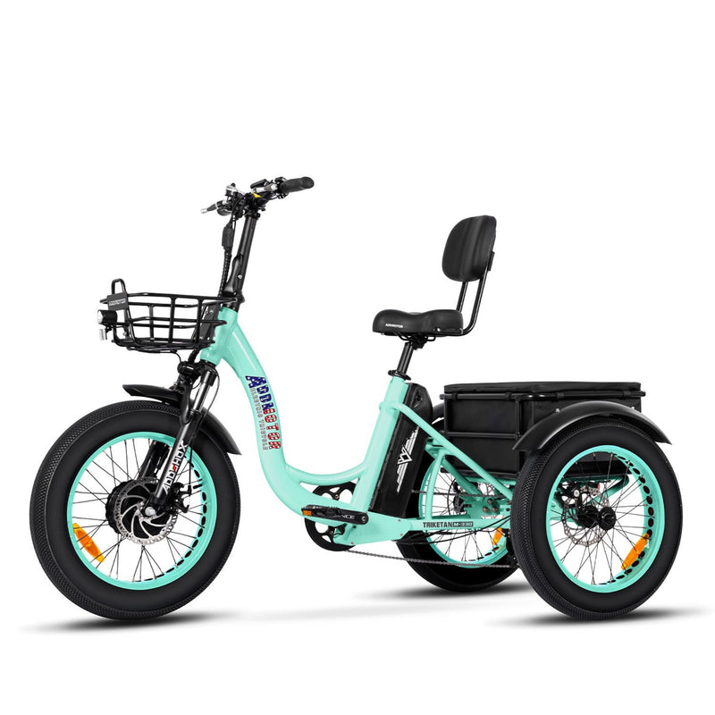 Electric Bike Addmotor Triketan Blue Left