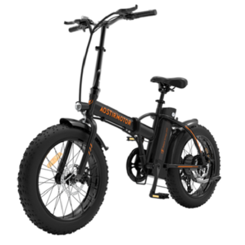 Electric Bike Aostirmotor A20 Black Left