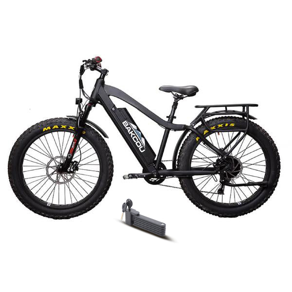 Electric Bike Bakcou Flatlander Matte Black Main