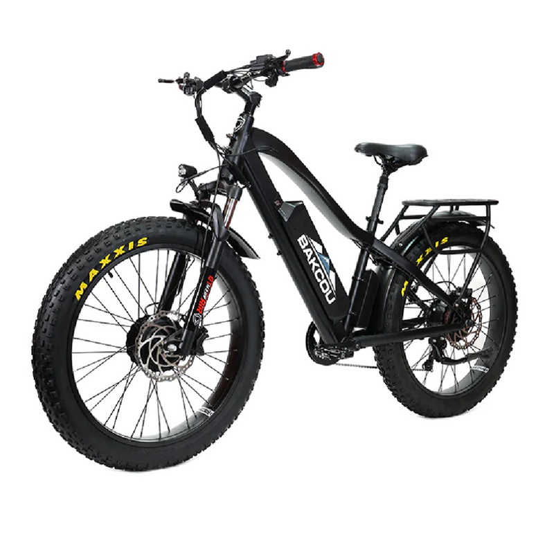 Electric Bike Bakcou Kodiak MatteBlack Left Front