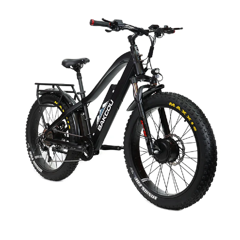 Electric Bike Bakcou Kodiak MatteBlack Right Front