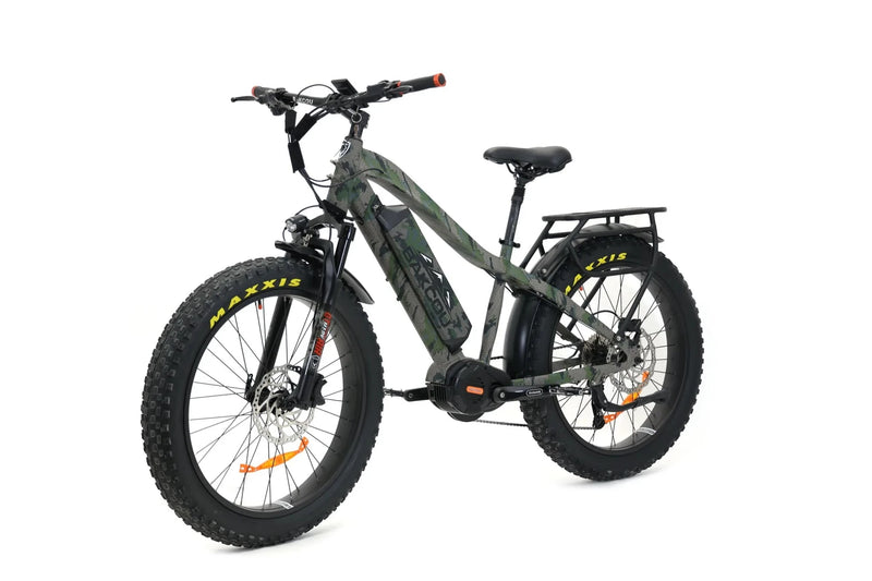 Electric Bike Bakcou Mule ArmyGreen Left Front