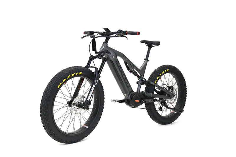 Electric Bike Bakcou Scout Charcoal Left