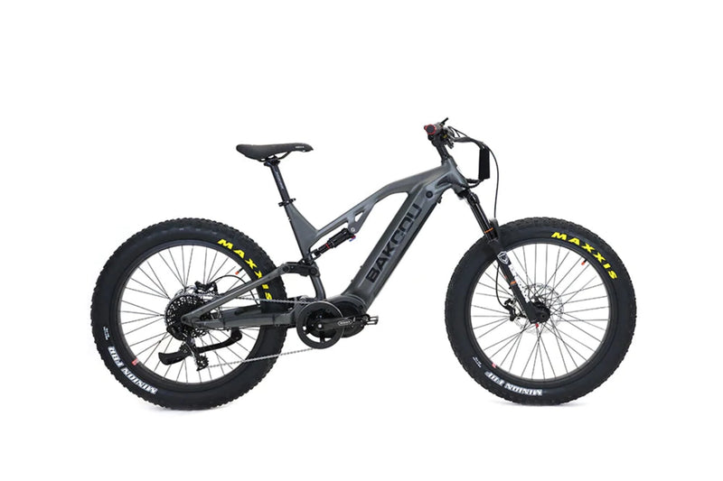 Electric Bike Bakcou Scout Charcoal Side