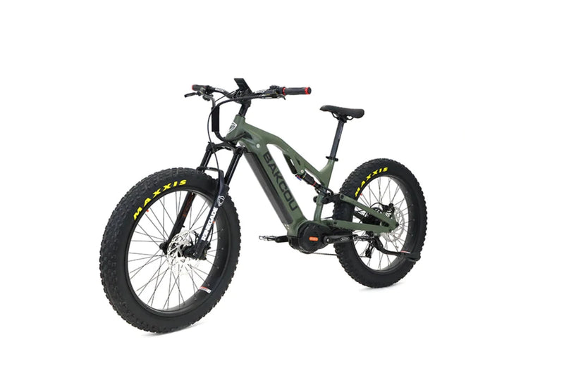 Electric Bike Bakcou Scout Green Left