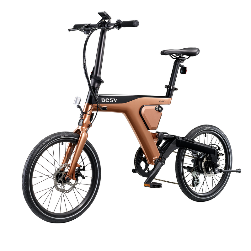 Electric Bike Besv PSF1 Gold Left Front