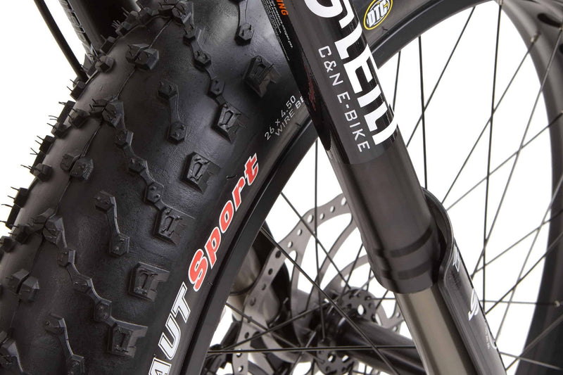 Electric Bike Bikonit HD 750 Tire Close Up