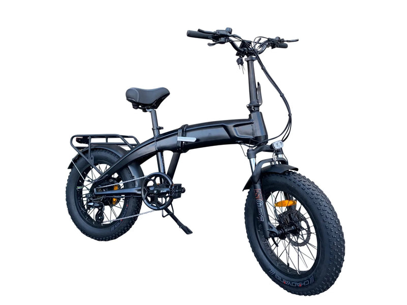 Electric Bike Coastal Cruiser 780 Folding Fat Tire Step Over Black Right