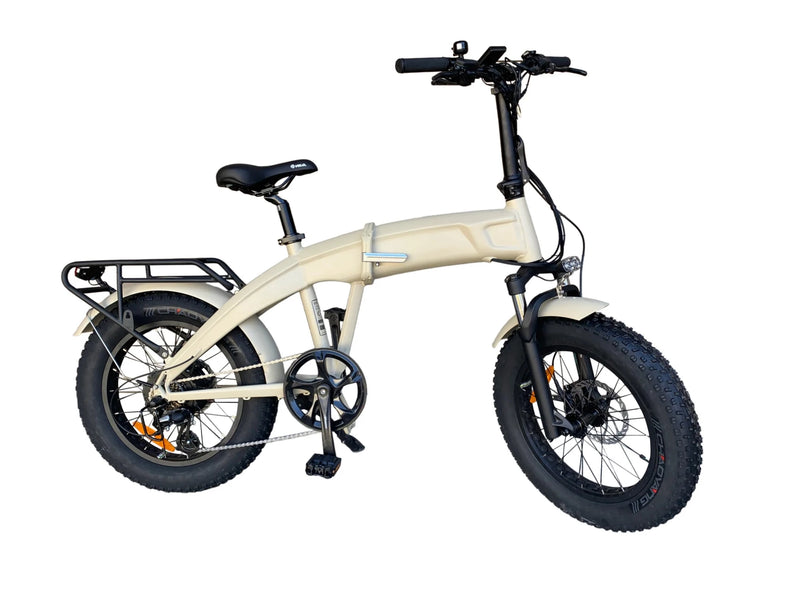 Electric Bike Coastal Cruiser 780 Folding Fat Tire Step Over Sand Right