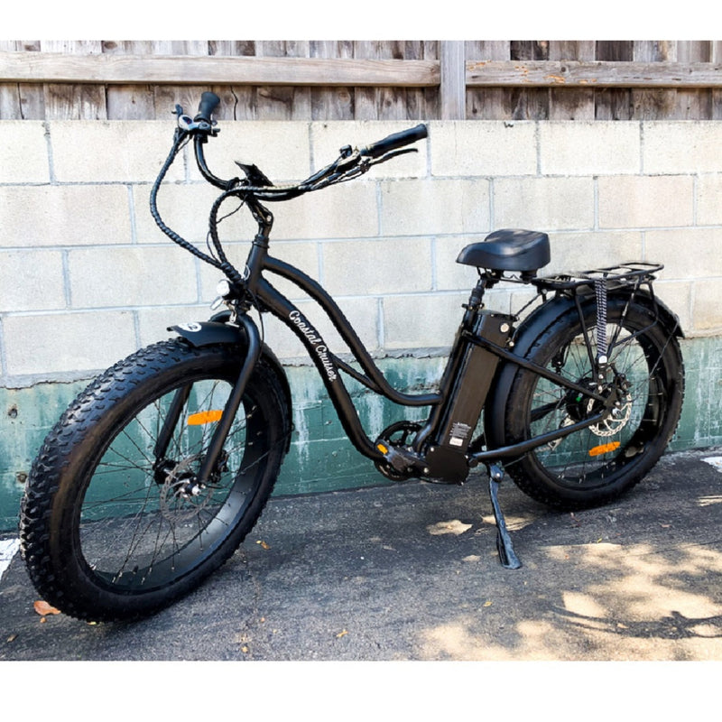 Electric Bike Coastal Cruiser 750W ST Black Front