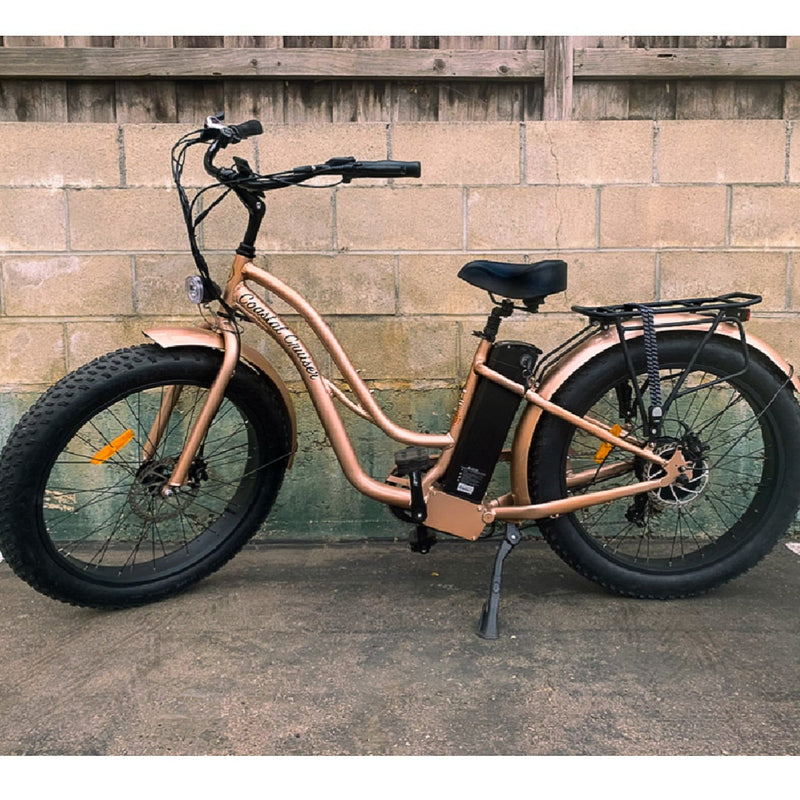 Electric Bike Coastal Cruiser 750W ST Gold Front