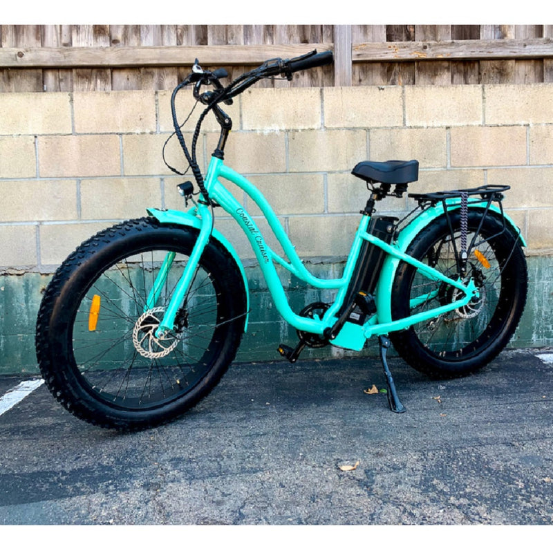 Electric Bike Coastal Cruiser 750W ST Teal Front