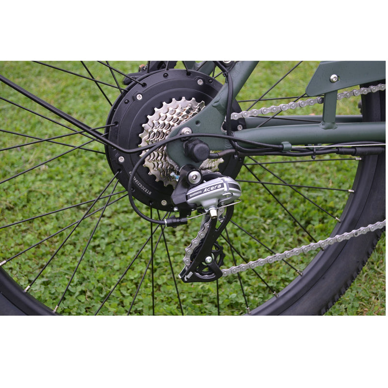 Electric Bike Coastal Cruiser 500W Classic Step Thru Derailer