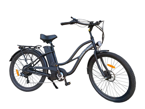 Electric Bike Coastal Cruiser 500W Classic Step Thru Black Right