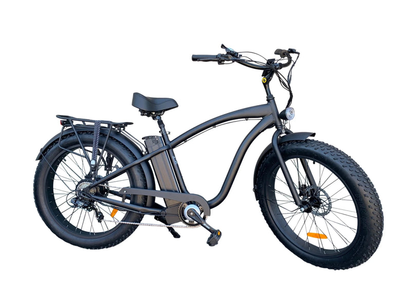 Electric Bike Coastal Cruiser 750W Fat Tire Black Right