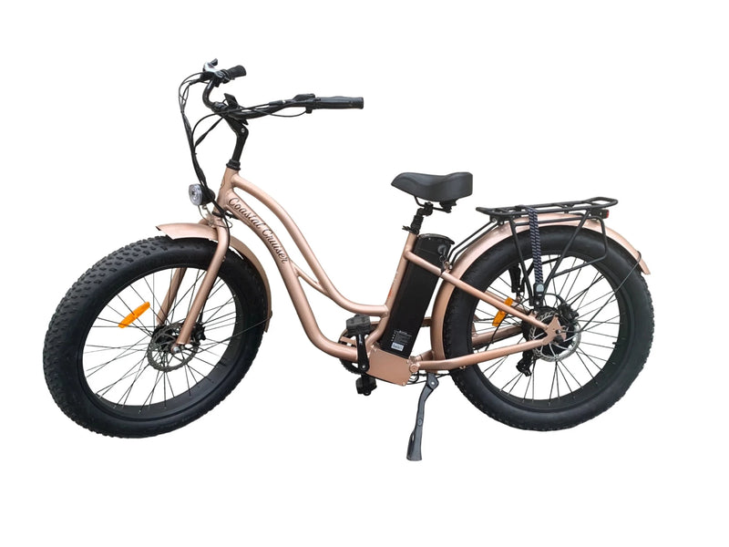 Electric Bike Coastal Cruiser 750W FatST Gold Left