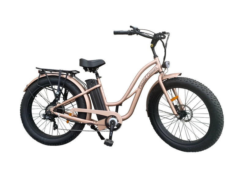 Electric Bike Coastal Cruiser 750W FatST Gold Right