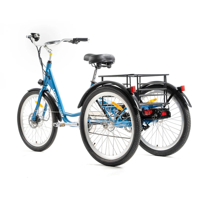 Electric Bike DWMeigi 708 Blue Left Rear