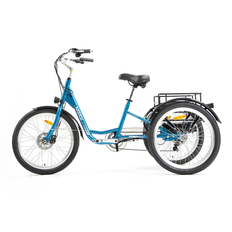 Electric Bike DWMeigi 708 Blue Left