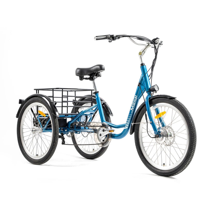 Electric Bike DWMeigi 708 Blue Right Front