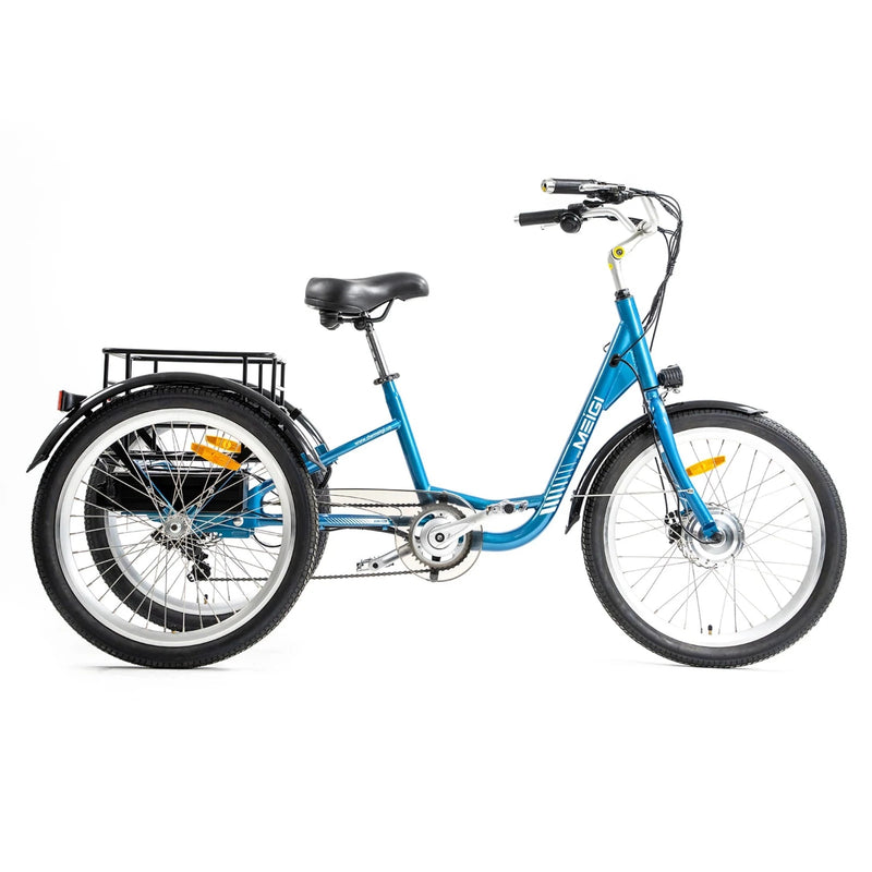 Electric Bike DWMeigi 708 Blue Right