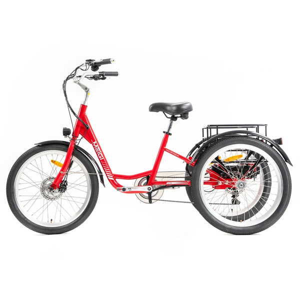 Electric Bike DWMeigi 708 Red Left