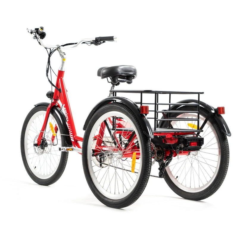 Electric Bike DWMeigi 708 Red Left Rear