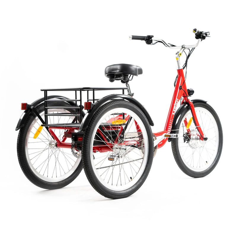 Electric Bike DWMeigi 708 Red Right Rear