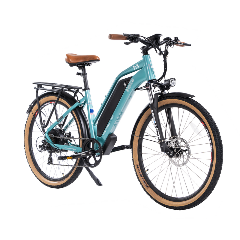 Electric Bike DWMeigi Hestia Green Right Front