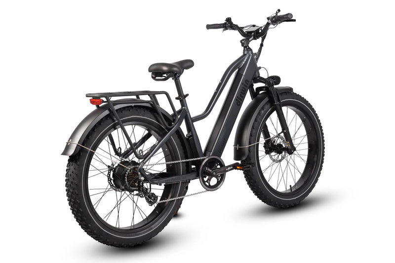 Electric Bike Dirwin Pioneer Step-Thru Grey Right Rear