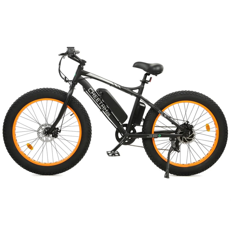 Electric Bike Ecotric Fat26 Orange Left