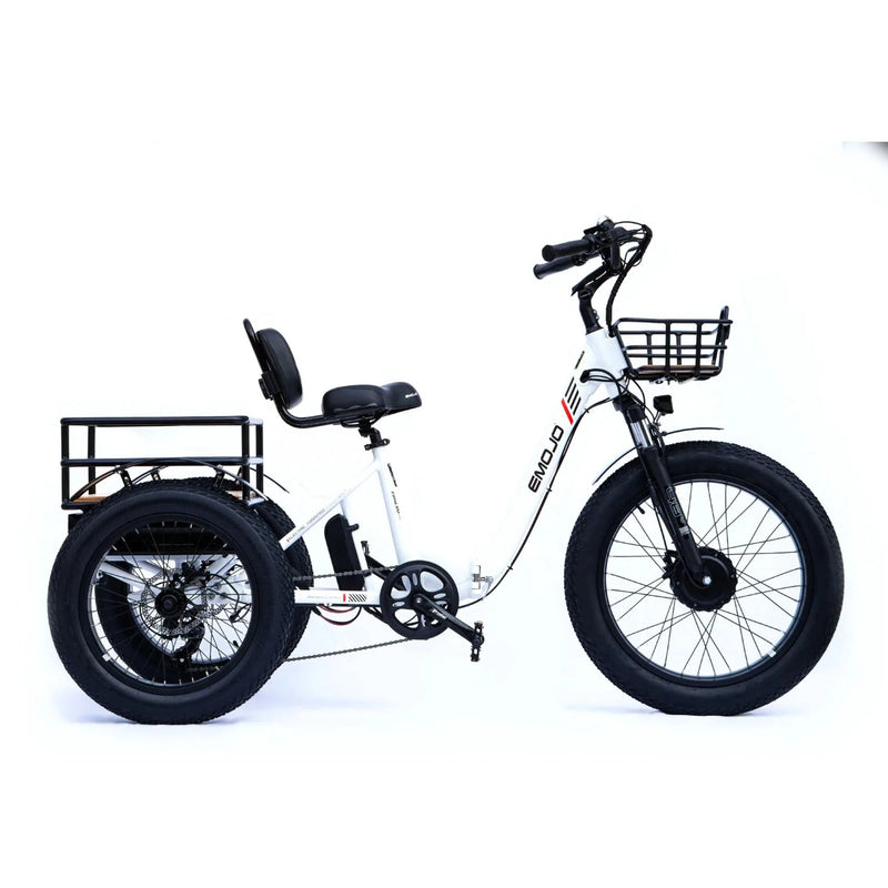 Electric Bike Emojo Bison Pro White Right