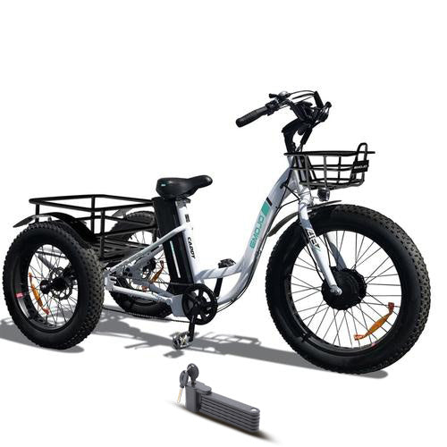 Electric Bike Emojo Caddy White Main