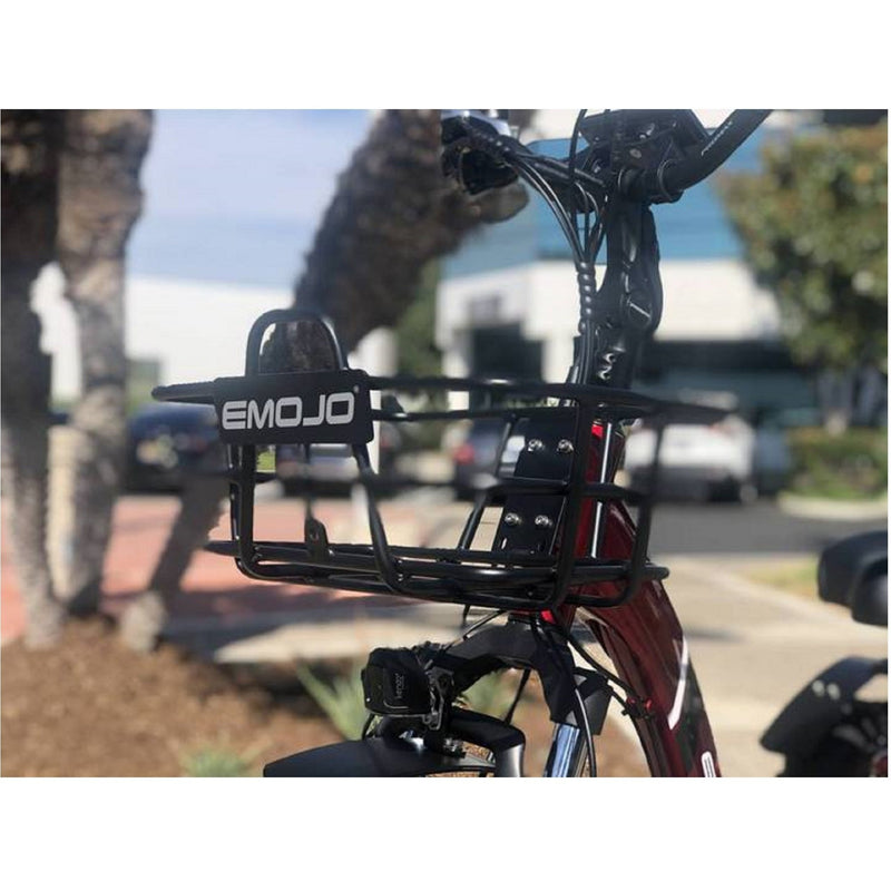 Electric Bike Emojo Caddy Pro Apple Red Basket