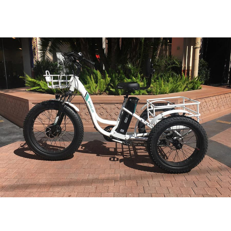 Electric Bike Emojo Caddy Pro White Side