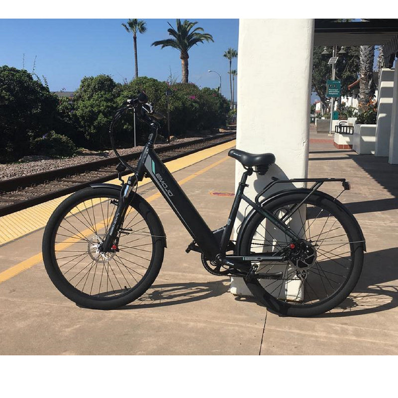 Electric Bike Emojo Panther Pro Black Side