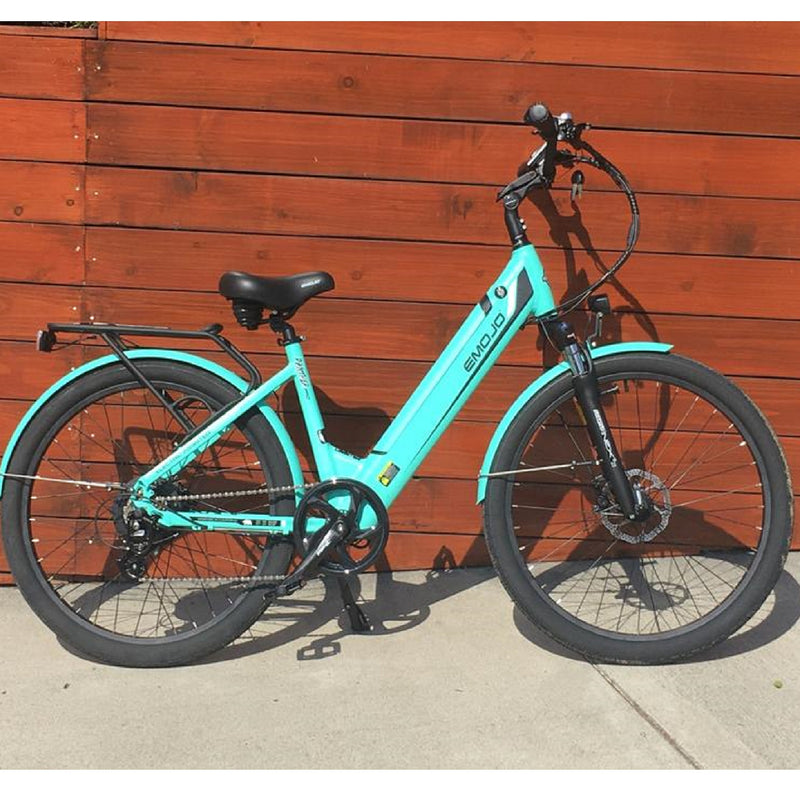 Electric Bike Emojo Panther Pro Teal Side