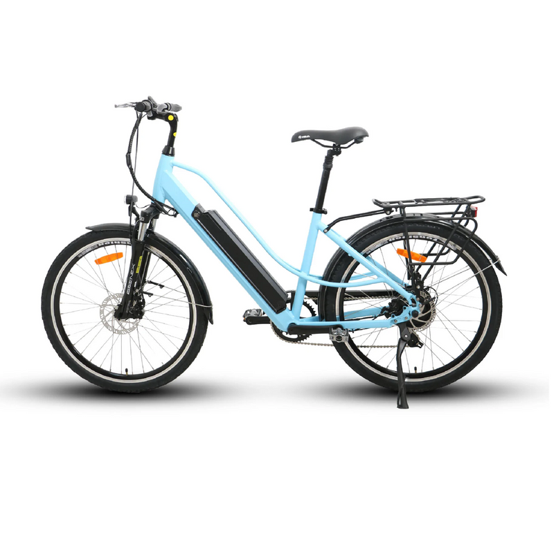 Electric Bike Eunorau E-Torque Blue Left