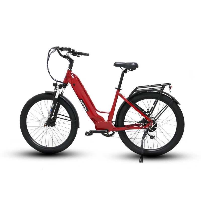 Electric Bike Eunorau Meta 275 ST Red Left