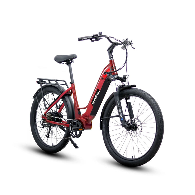 Electric Bike Eunorau Meta 275 ST Red Right Front