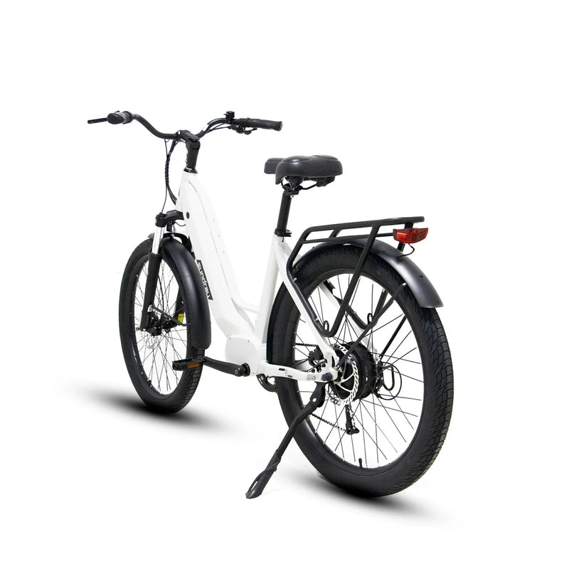 Electric Bike Eunorau Meta 275 ST White Left Rear