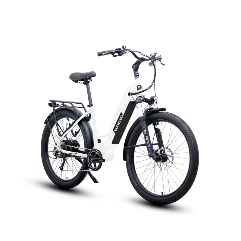 Electric Bike Eunorau Meta 275 ST White Right Front