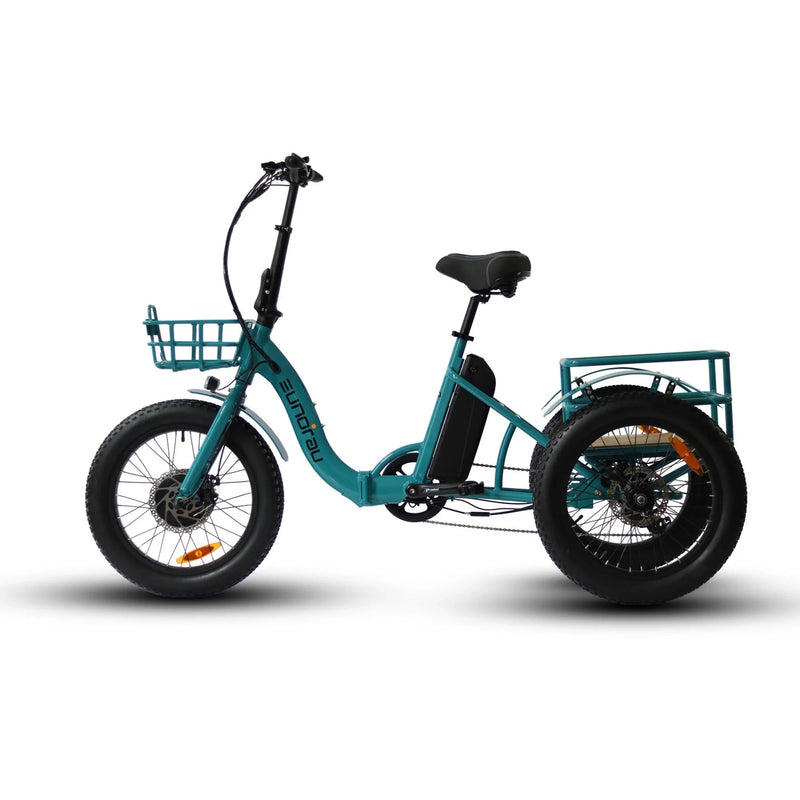 Electric Bike Eunorau Trike Blue Left